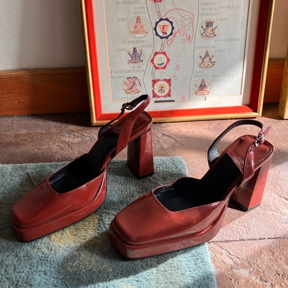 Jeffrey Campbell Puff-Pass Mary Jane Platform Heels - Picture 5 of 7